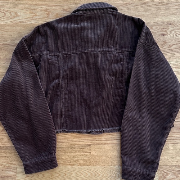Forever 21 NWT Cropped Corduroy Jacket (L) - Picture 13 of 14
